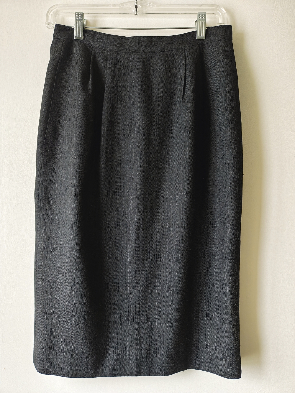 Classic 90s Black Pencil Skirt - Women's Professional Skirt
